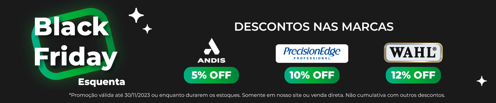 BLACK FRIDAY PRECISION WAHL ANDIS