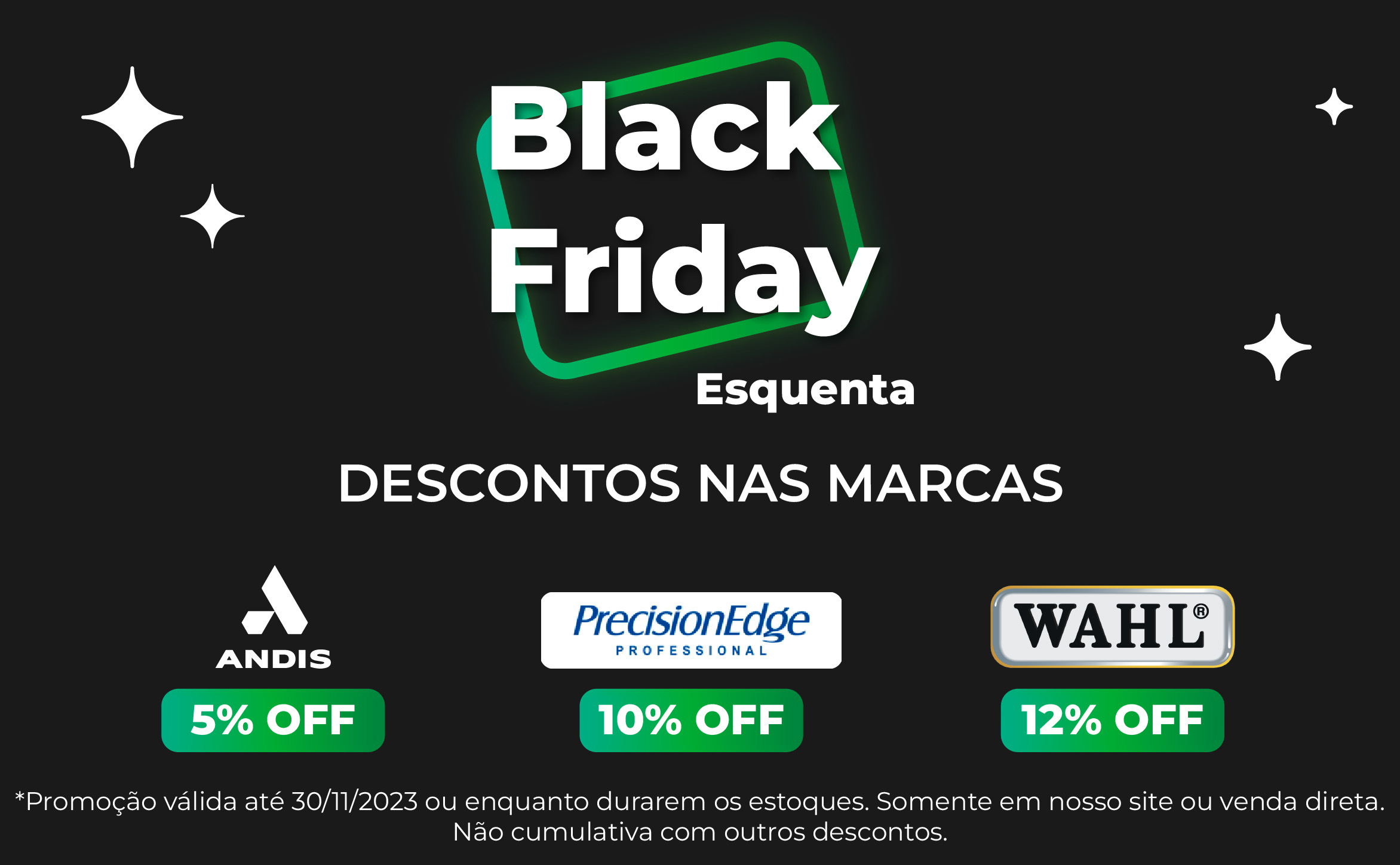 BLACK FRIDAY PRECISION WAHL ANDIS